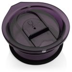Hopsulator Slim Tumbler Lids (Clear. Black and Purple) - Image 2