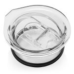 Hopsulator Slim Tumbler Lids (Clear. Black and Purple)