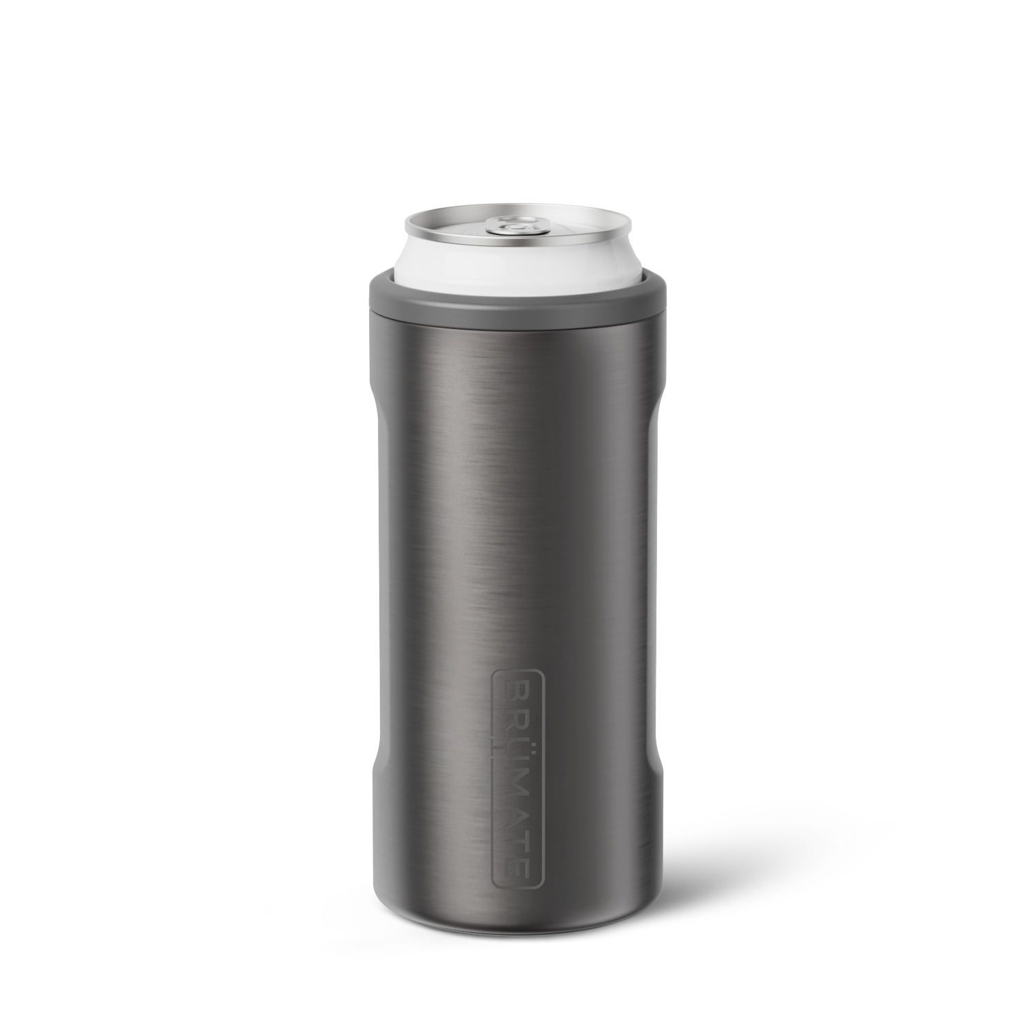 Hopsulator-Slim-v2-BlackStainless.png Hopsulator Slim | Black Stainless | 12oz Slim Cans - Image 1