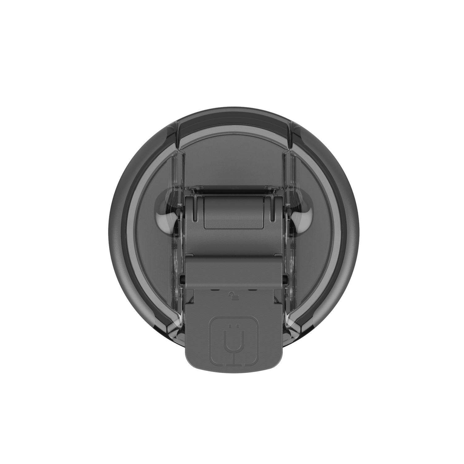 Octalock-Lid-Slim-BlackStainless.png Hopsulator Slim OctaLock™ Lid | Black Stainless - Image 1